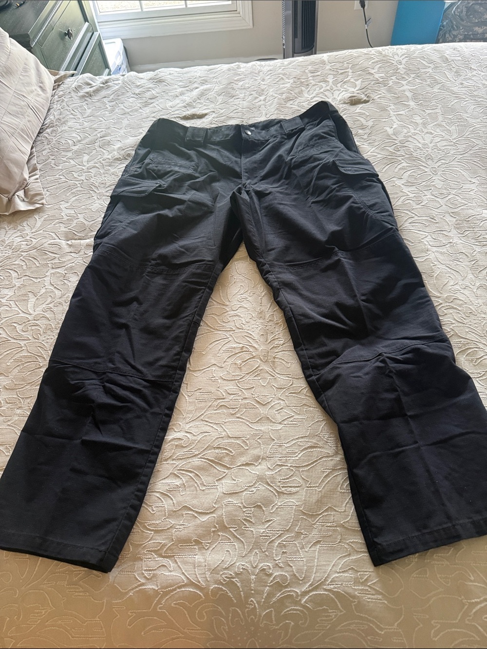 5.11 Tactical Men's Black Cargo Pants